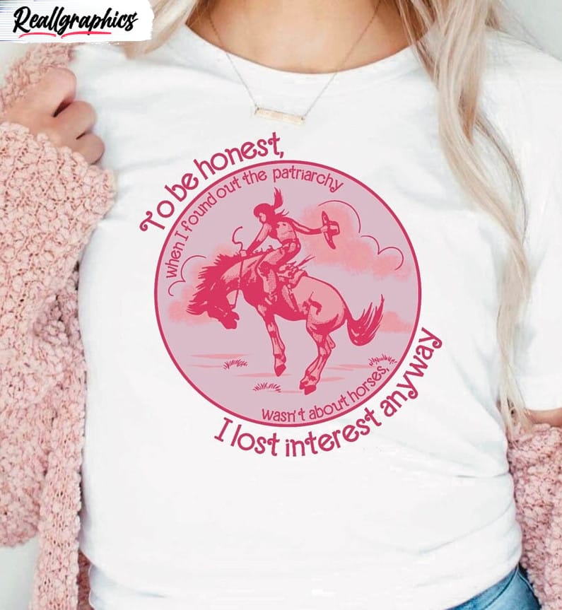 barbie patriarchy horse shirt, trendy unisex shirt