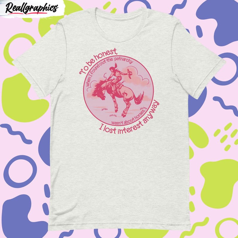 barbie patriarchy horse shirt, trendy unisex shirt