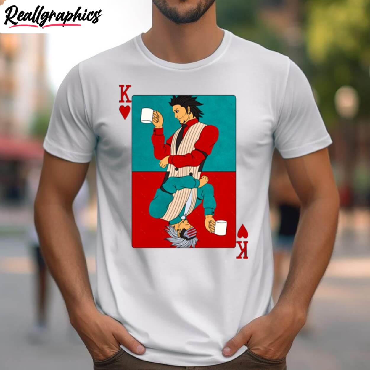 battle combat card game ace attorney shirt