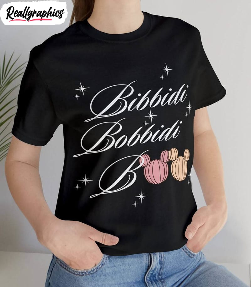 bibbidi bobbidi boo halloween shirt, funny tee, hoodie