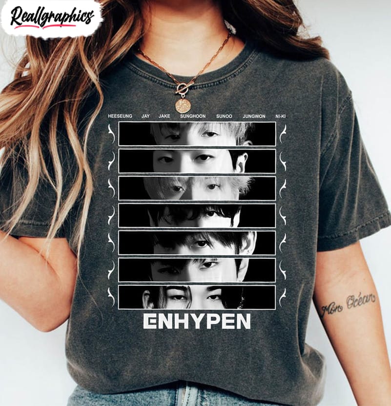 bite me enhypen kpop shirt, dark blood enhypen unisex t-shirt unisex hoodie