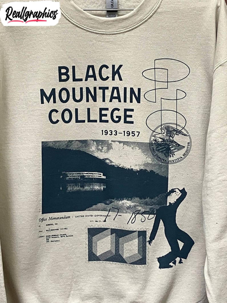 black mountain college trendy unisex t-shirt tee tops