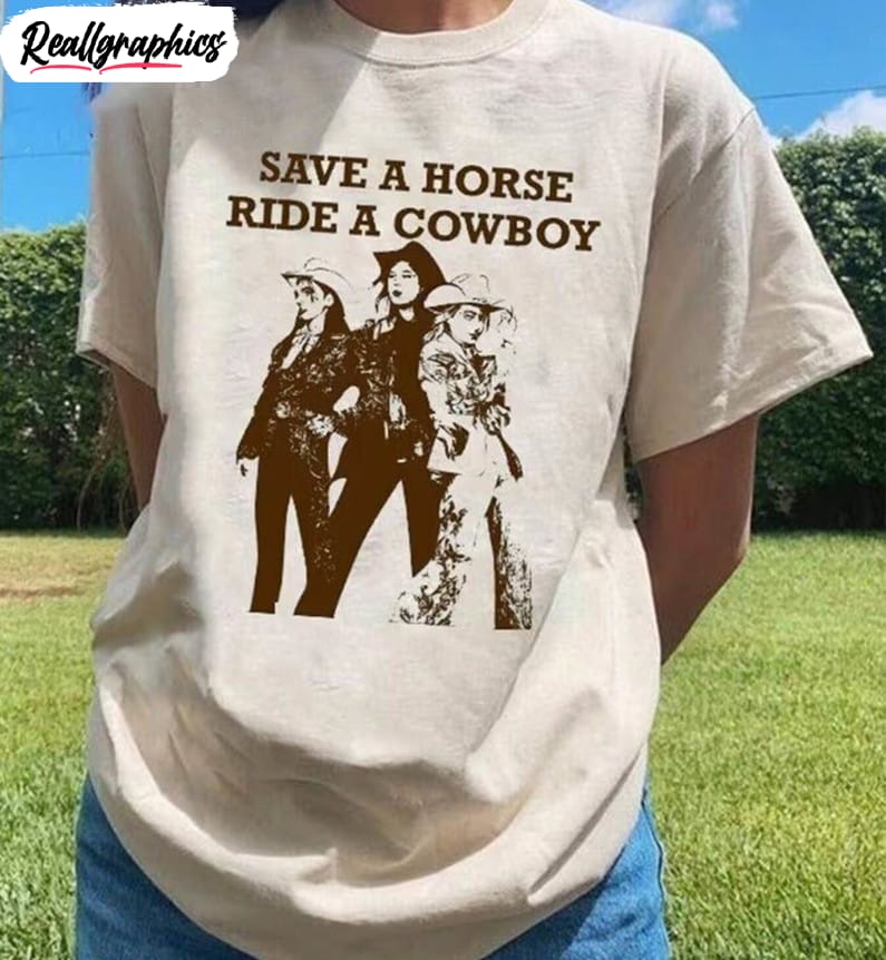 boygenius save a horse ride a cowboy shirt , boygenius tour unisex shirt