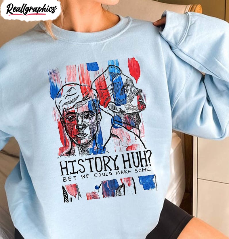 casey mcquiston lgbtq trendy shirt, history huh unisex shirt