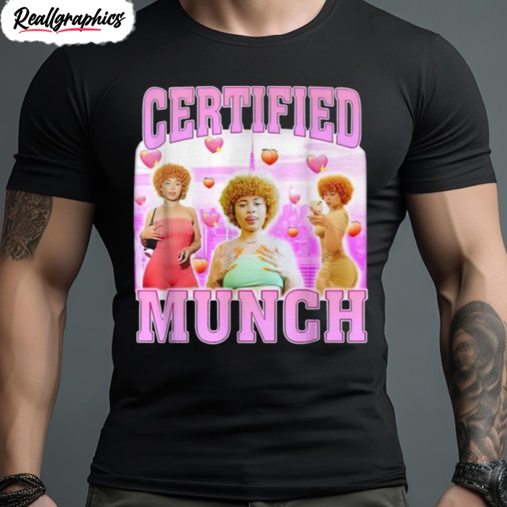 certified munch vintage t shirt