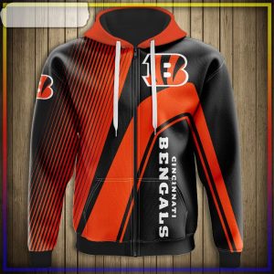 Cincinnati Bengals Hoodies Thunder Graphic Gift For Men