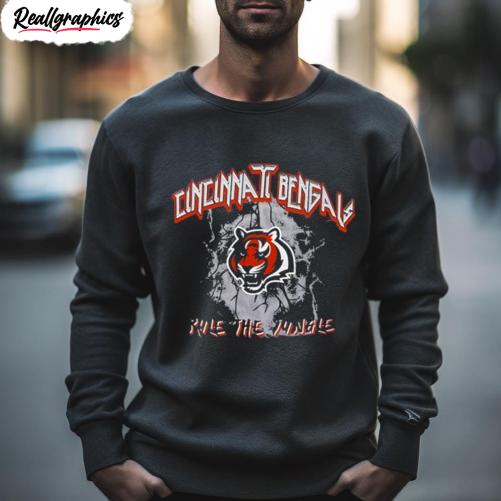 Cincinnati Bengals Youth Showtime Long Sleeve T-Shirt - Black