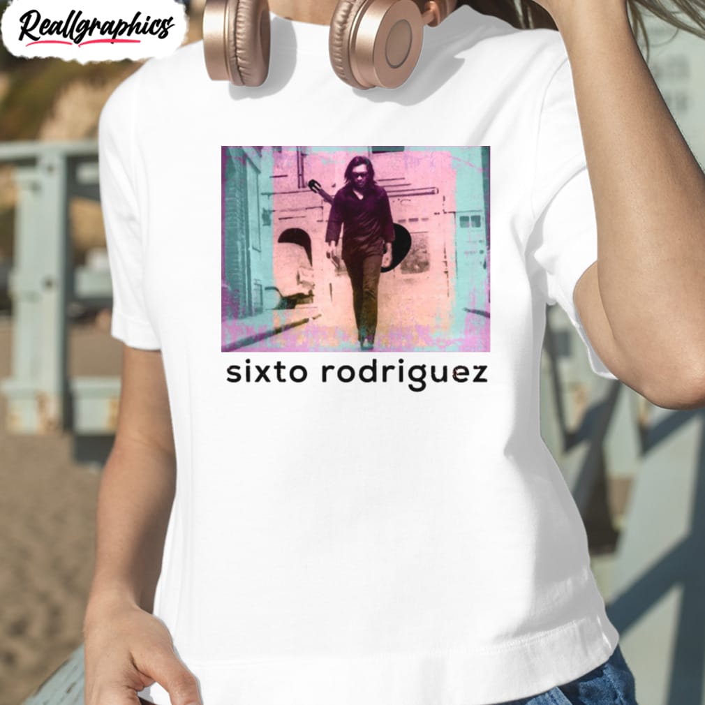 colored sixto rodriguez sugar man tribute shirt