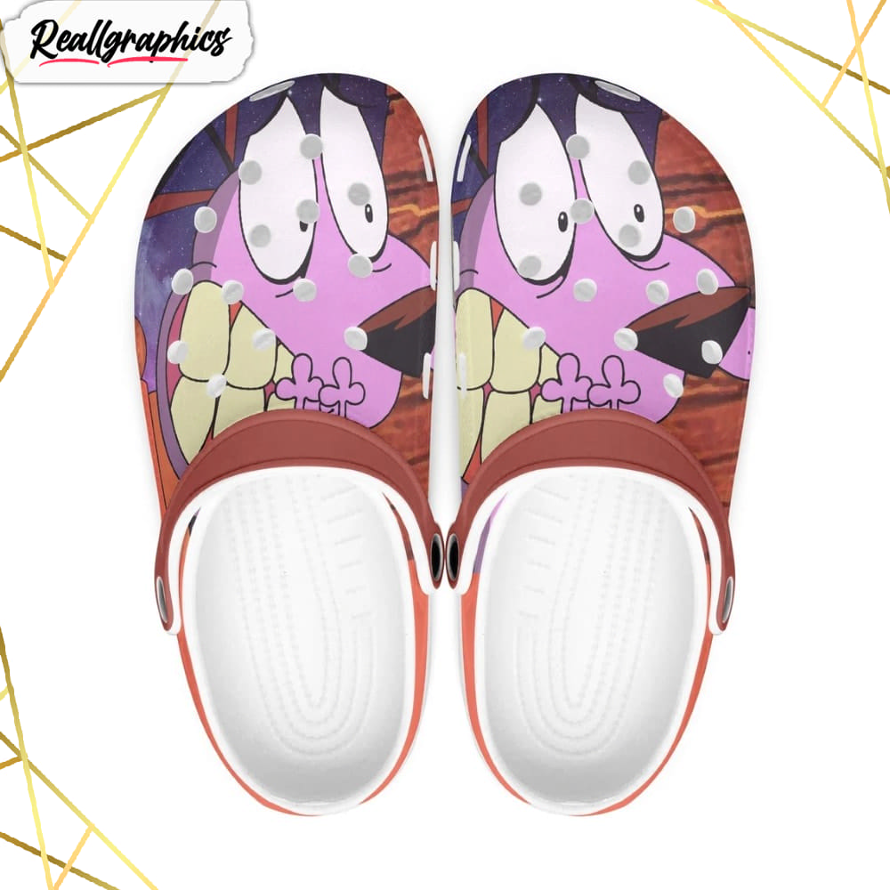 courage the cowardly dog cartoon crocs shoes