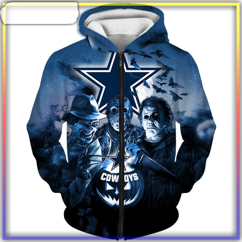 Dallas Cowboys Skull Hoodie Custom For Men Dallas Cowboys