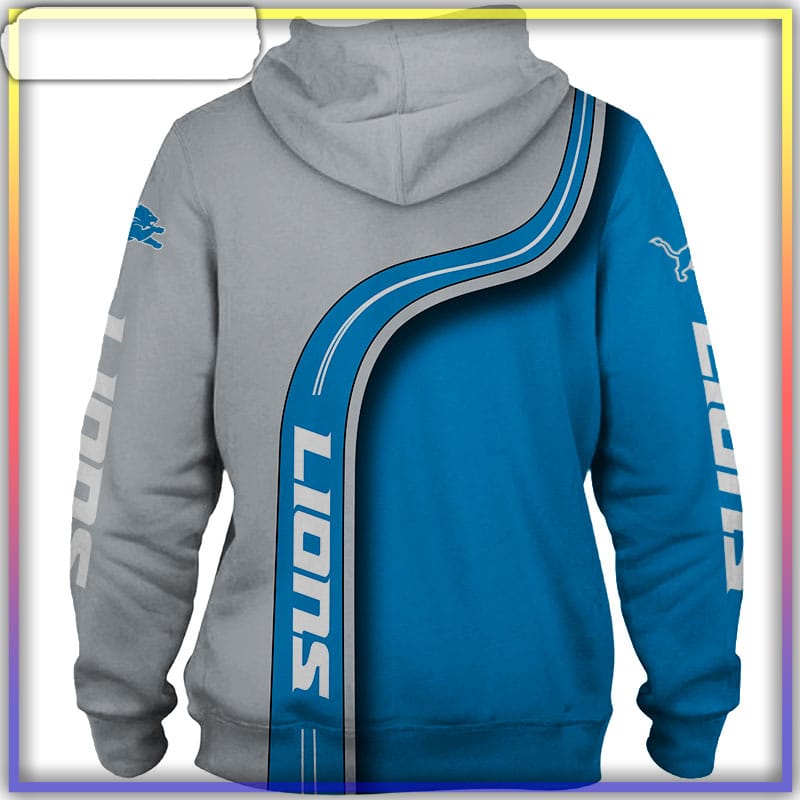Detroit Lions Hoodie 3D Cute Shirt Pullover Gift For Fans