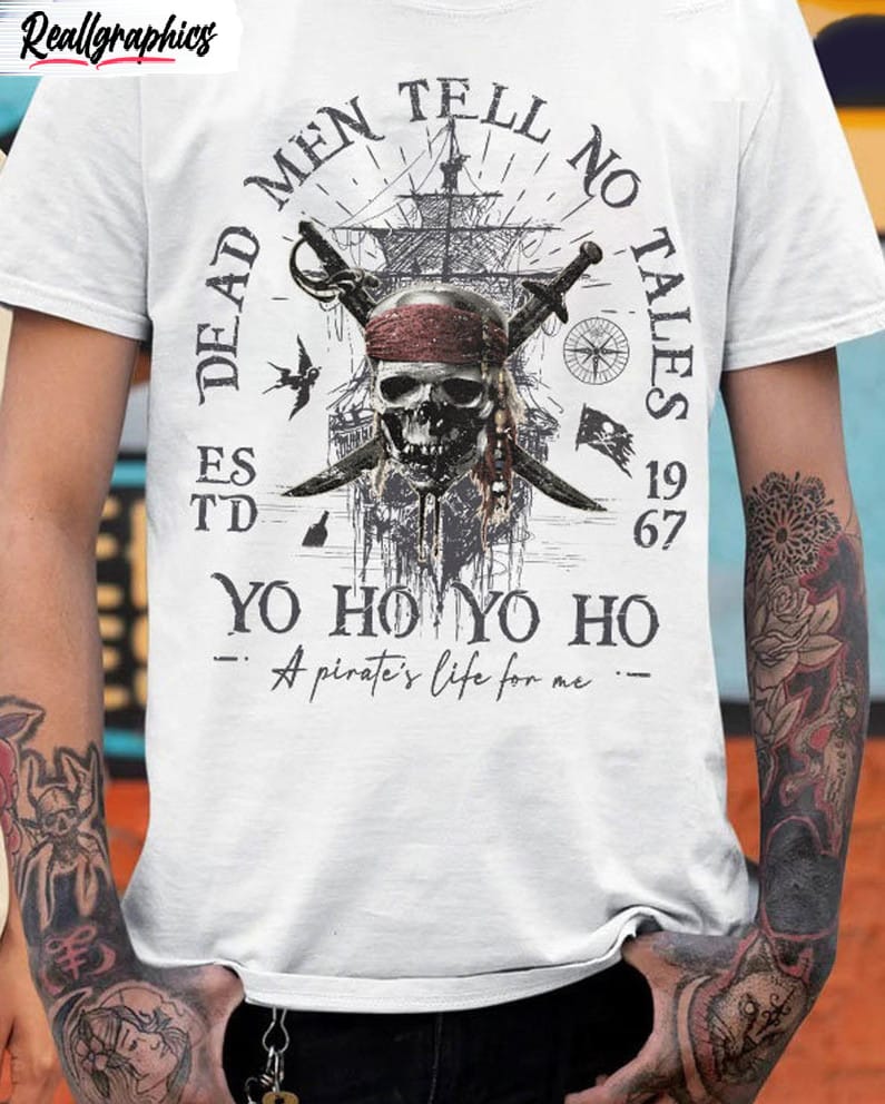 Retro Disney Pirates Comfort Shirt, Pirates Of Caribbean Unisex T