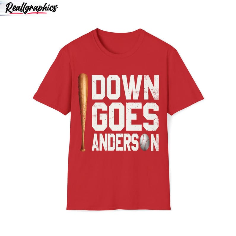 Down goes Anderson shirt: All you need to know about latest MLB apparel