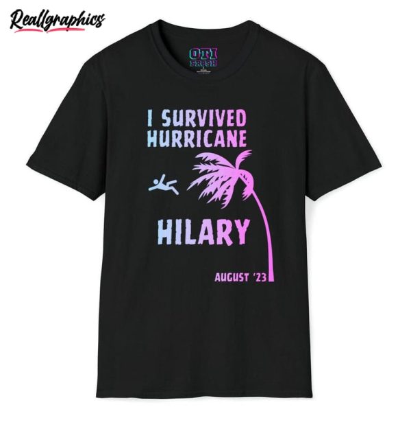i survived hurricane trendy shirt, vintage crewneck sweatshirt