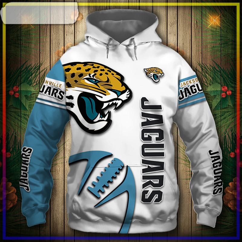 Jacksonville Jaguars Hoodie 3D Graphic Balls Cheap Shirt Pullover