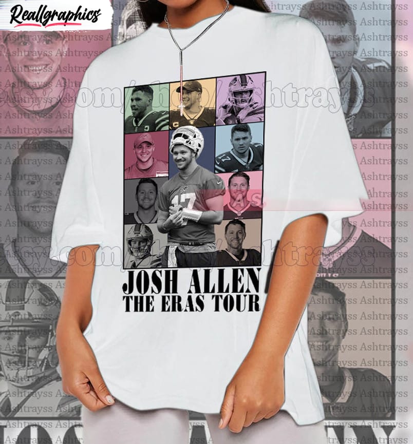 Josh Allen The Eras Tour Vintage Unisex T-shirt Long Sleeve