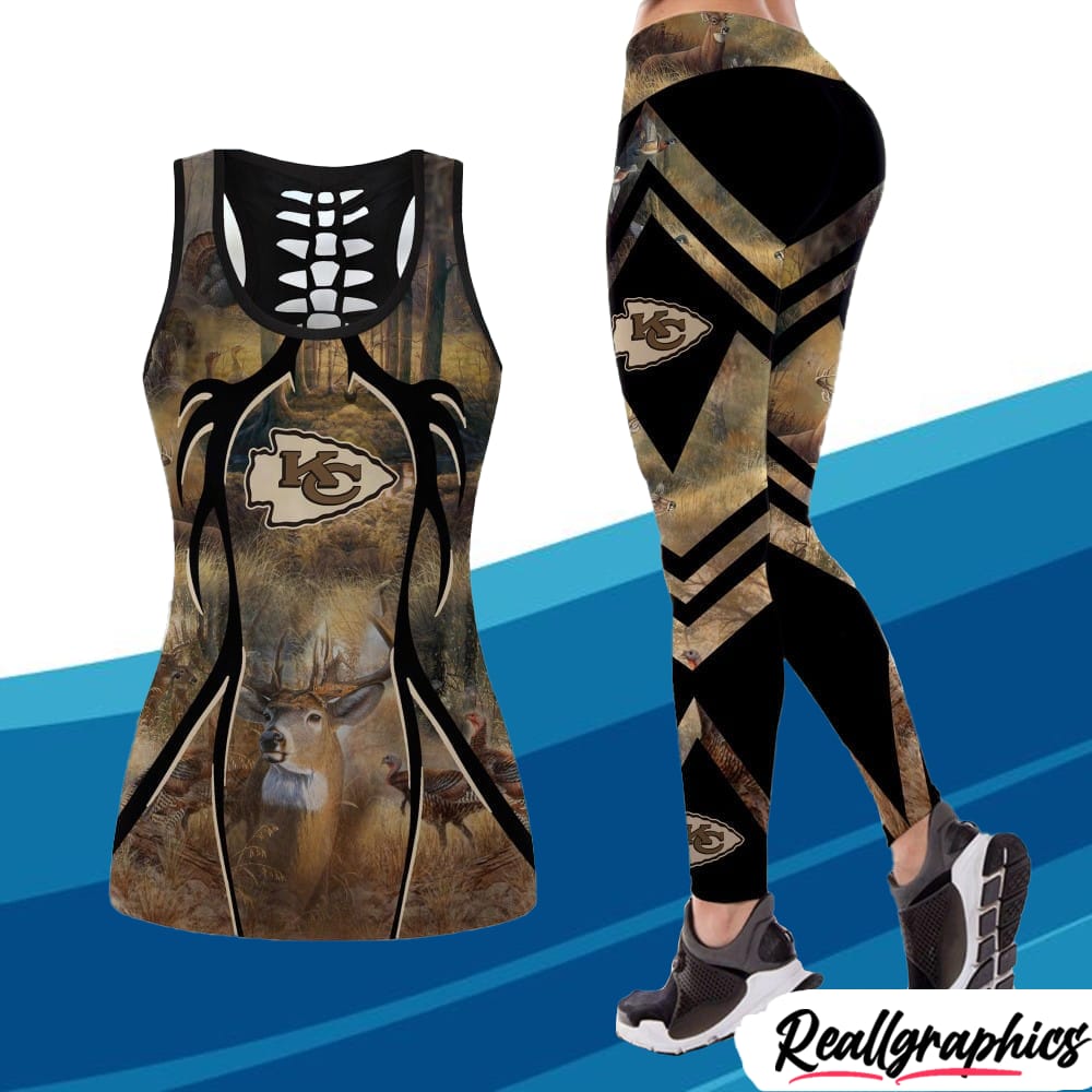 Dallas Cowboys Camouflage High Waisted Leggings and Tank Top
