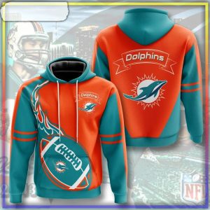 Miami Dolphins Hoodie Ultra Death Graphic Gift For Halloween - Reallgraphics