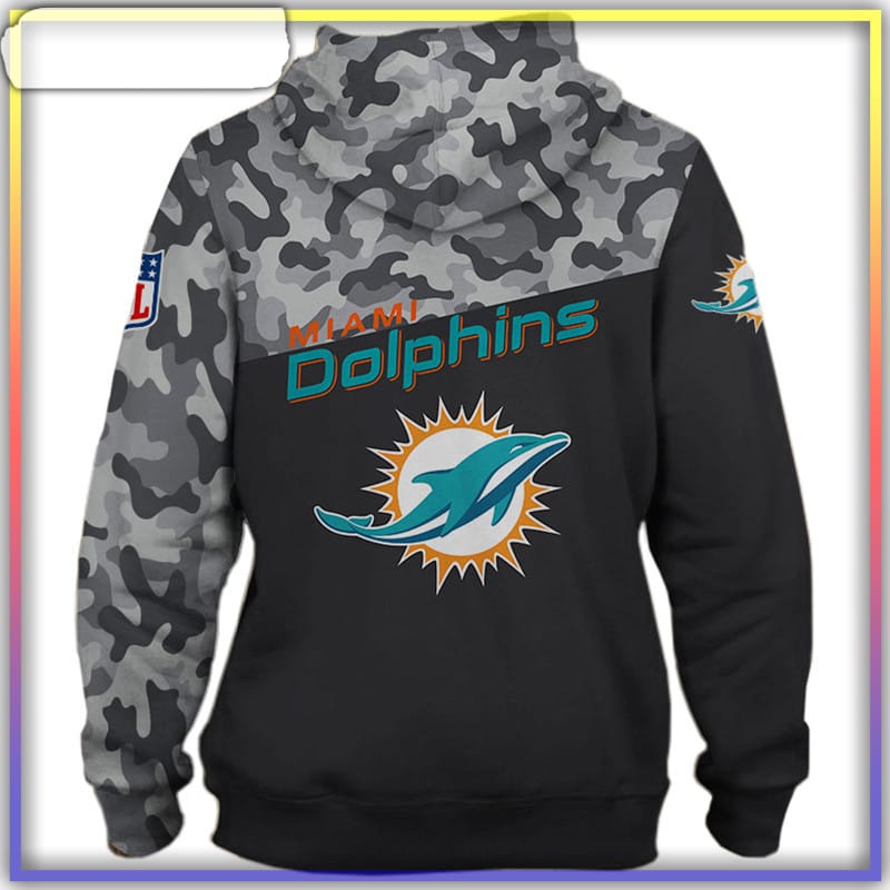 NFL Miami Dolphins Gift For Fans 3D Hoodie All Over Printed Miami