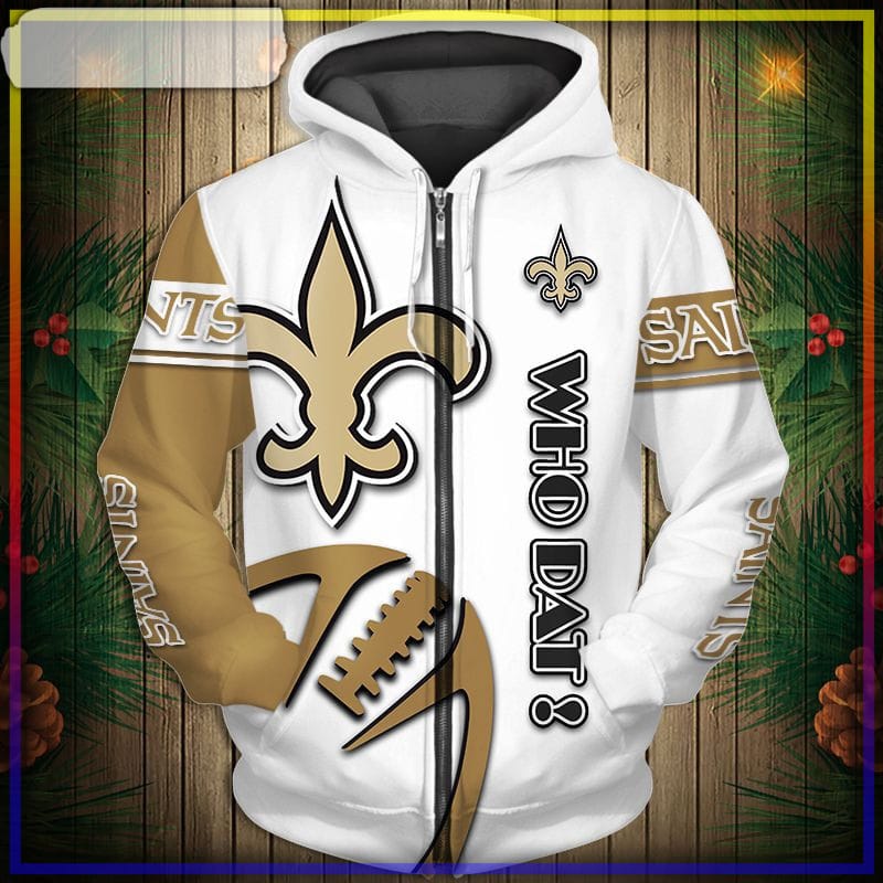 16% OFF Cheap New Orleans Saints Hoodies 3D Sweatshirt Pullover