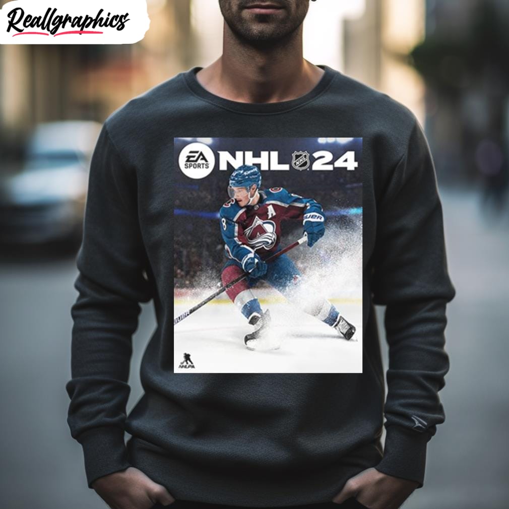 NHL 24 EA Sports Cale Makar Named Cover Athlete Carolina Hurricanes shirt,  hoodie, longsleeve, sweater