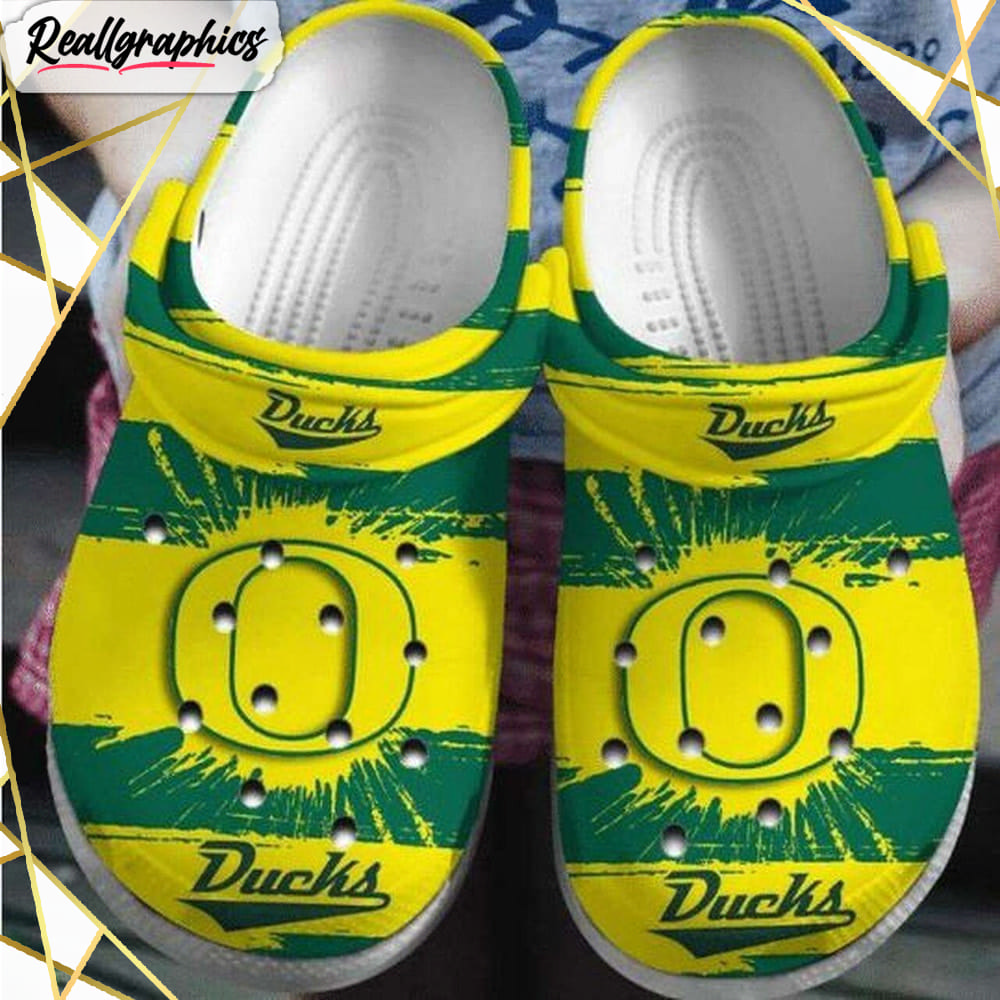 oregon ducks ncaa football crocband clogs