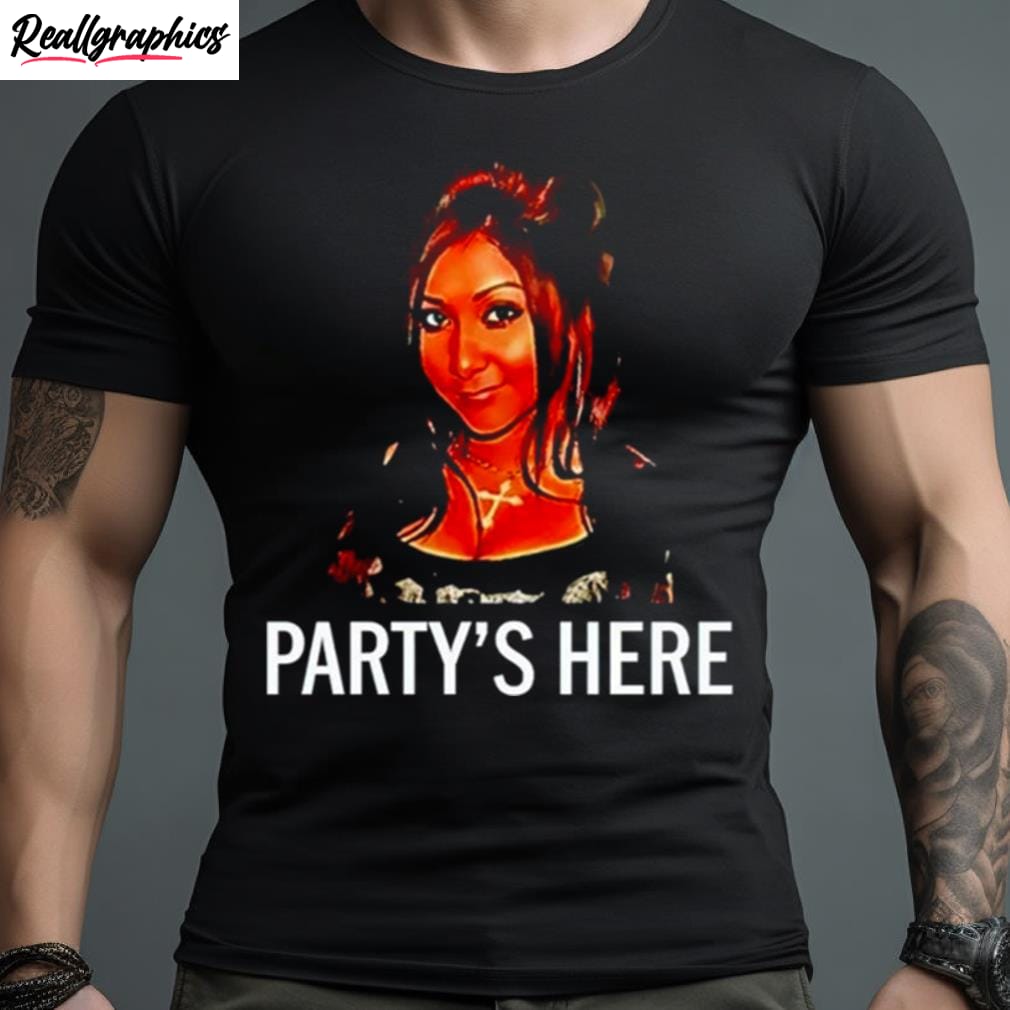 party's here shirt