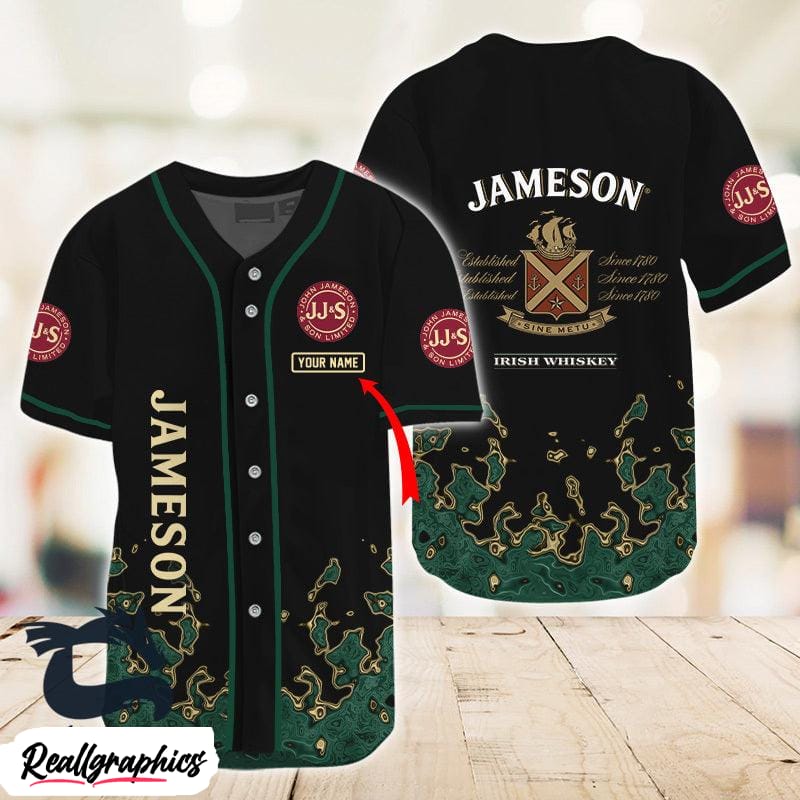 Personalized Beck's Beer Green-Black Printed Jersey Shirt - Reallgraphics