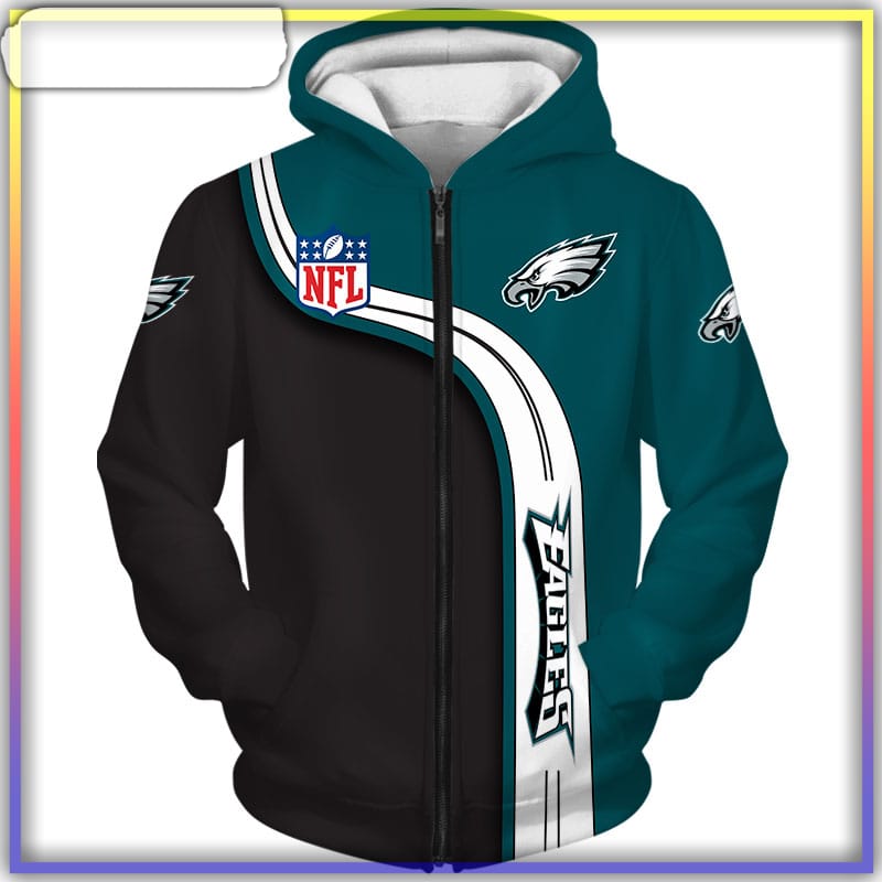 philadelphia eagles pullover jacket