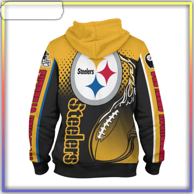 Pittsburgh Steelers Hoodies Cute Flame Balls Graphic Gift For Men -  Reallgraphics