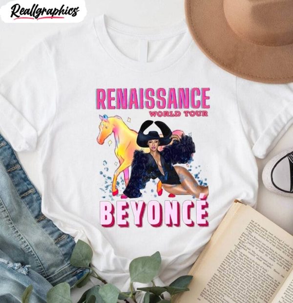 renaissance new album shirt, renaissance world tour tee tops short sleeve