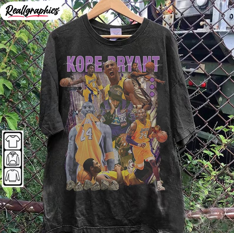 NBA Kobe Bryant Number 24 Zipper Hoodie