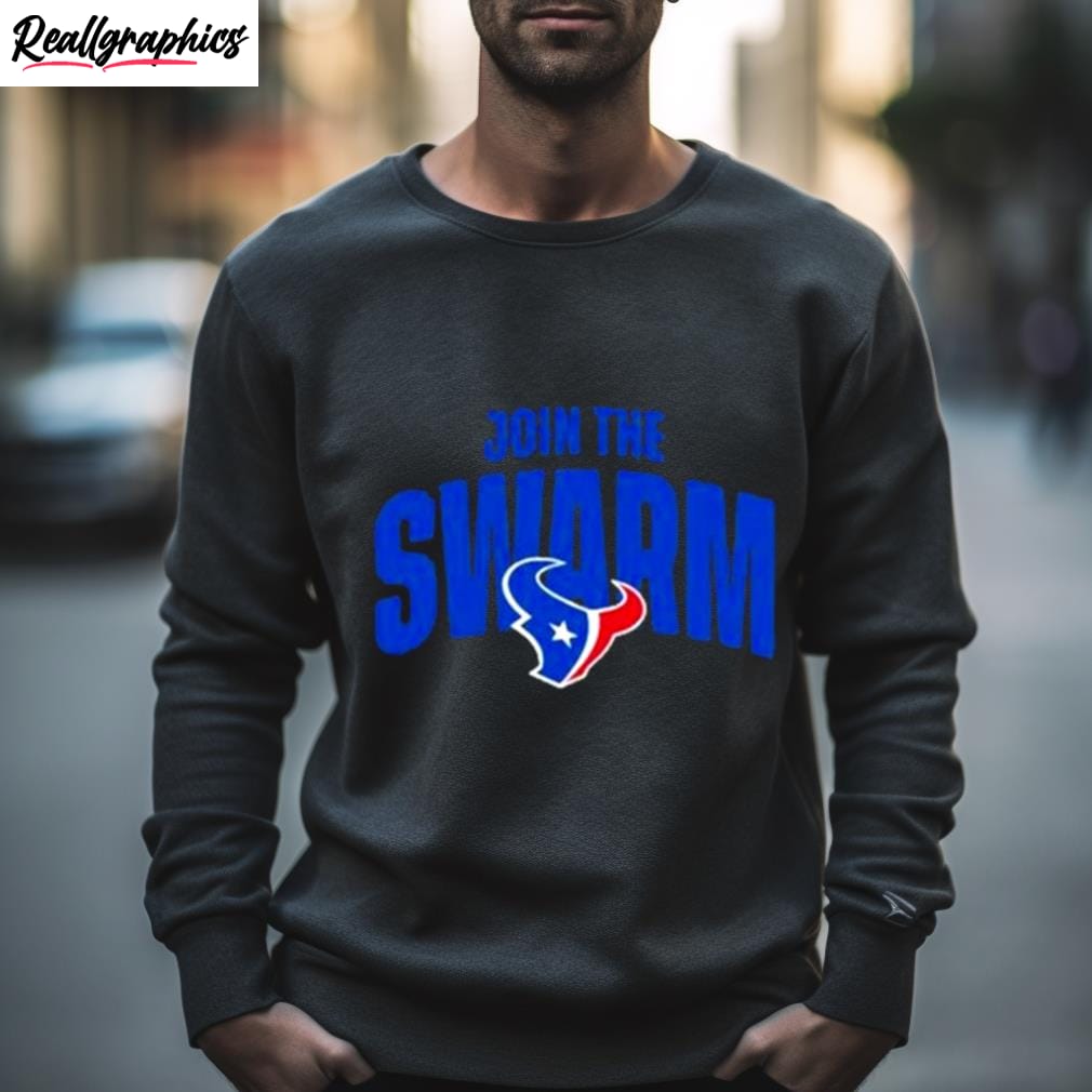 Product texans team shop join the swarm houston texans shirt