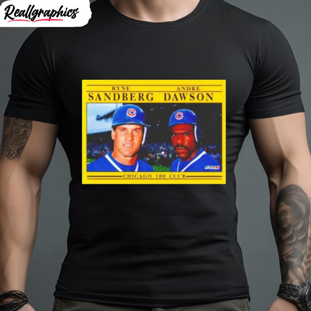 Ryne Sandberg And Andre Dawson Chicago 100 Club Shirt - Reallgraphics
