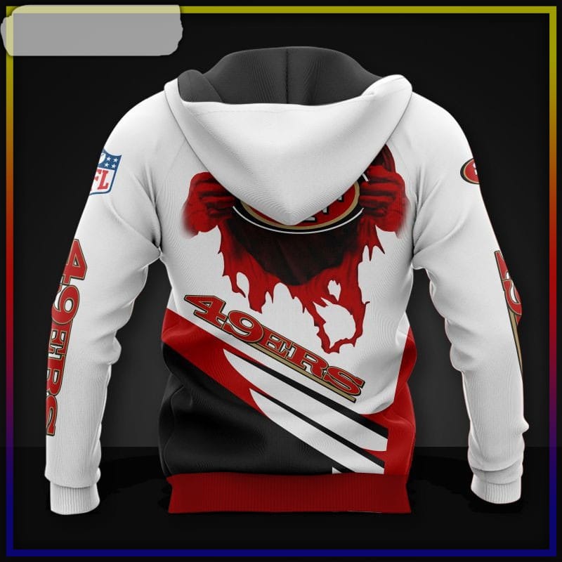 NFL San Francisco 49ers 3D Hoodie All Over Print Shirts Show Your Team  Spirit in 2023