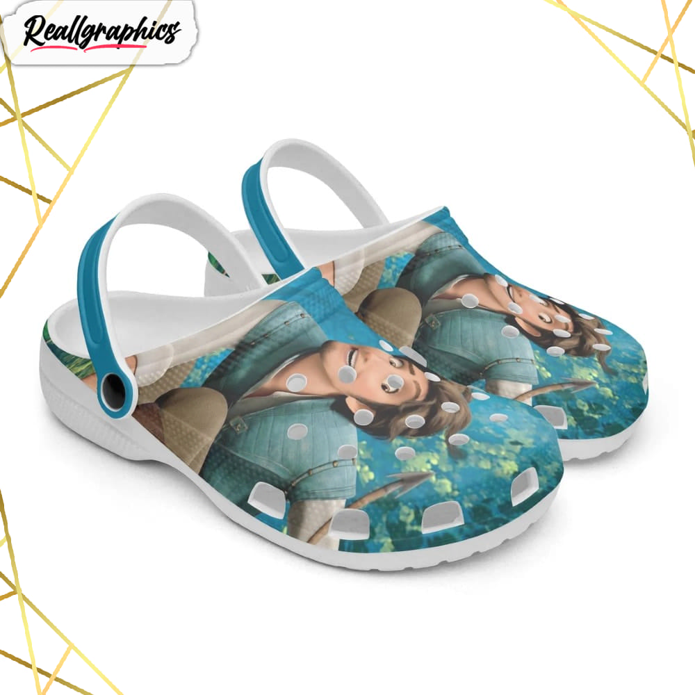 tangled flynn rider cartoon crocs