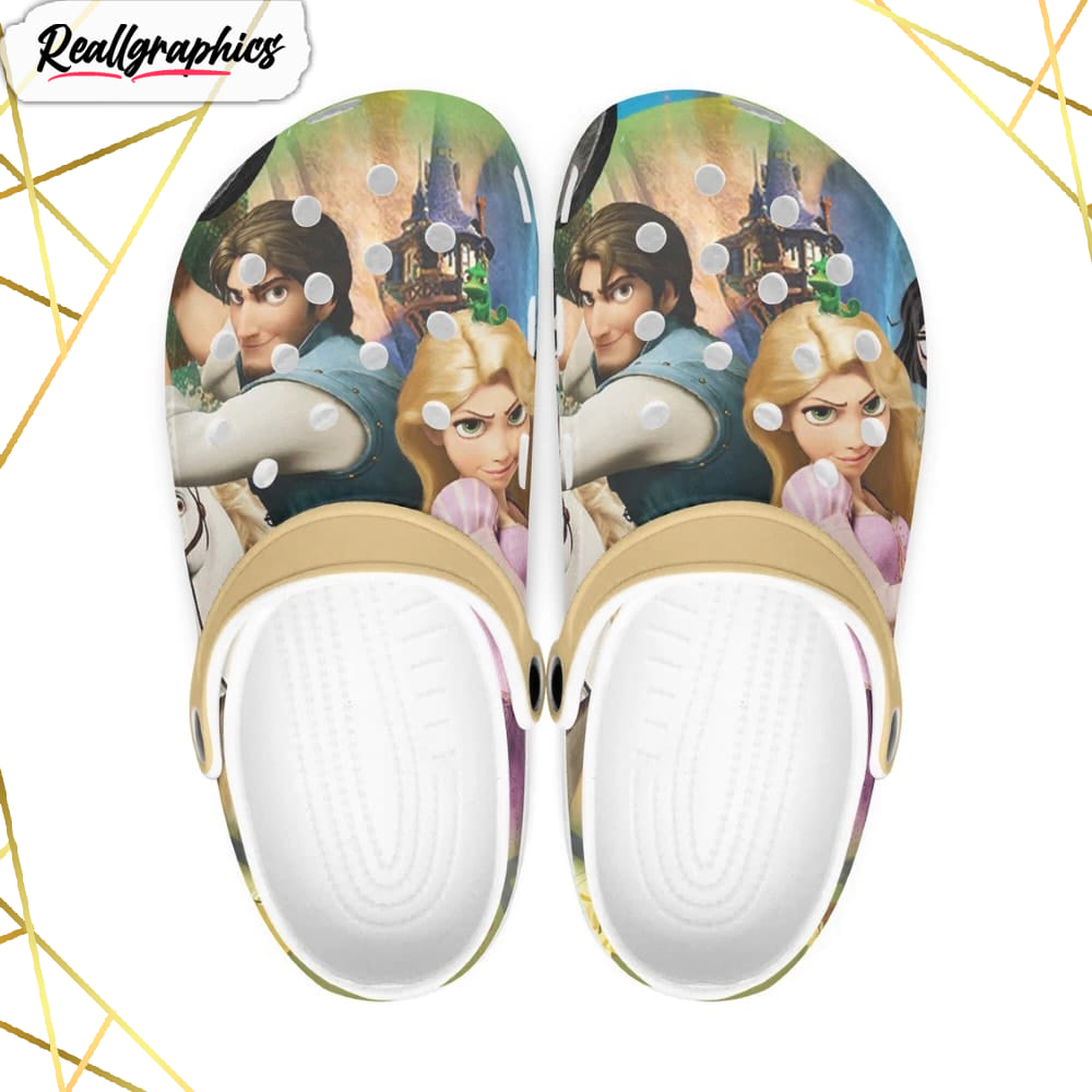 tangled rapunzel cartoon crocs