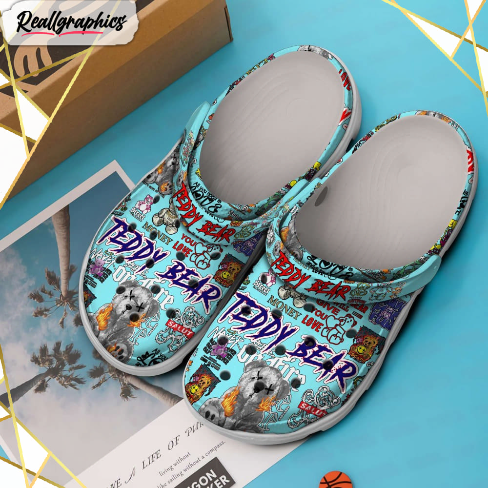 teddy bear movie cartoon crocs shoes