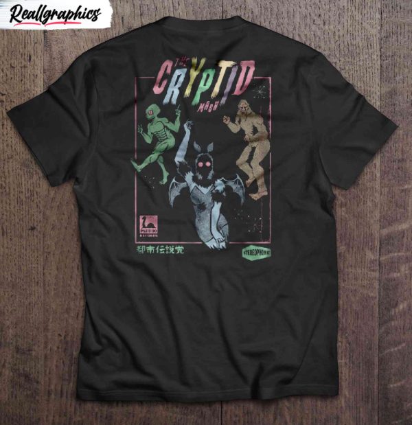 the cryptid mash halloween shirt