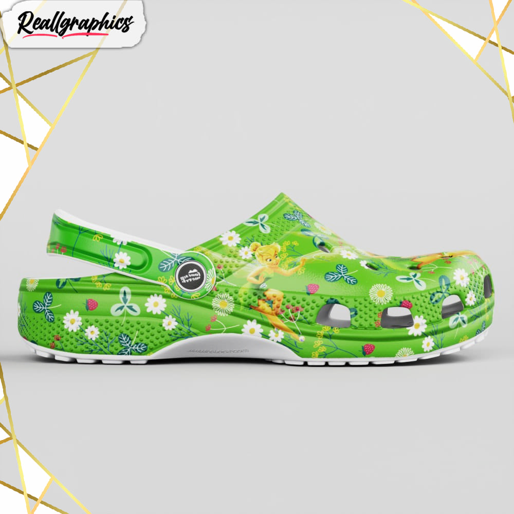 tinkerbell garden fairy clog shoes