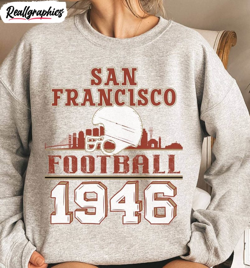 San Francisco Football Sweatshirt Vintage San Francisco 