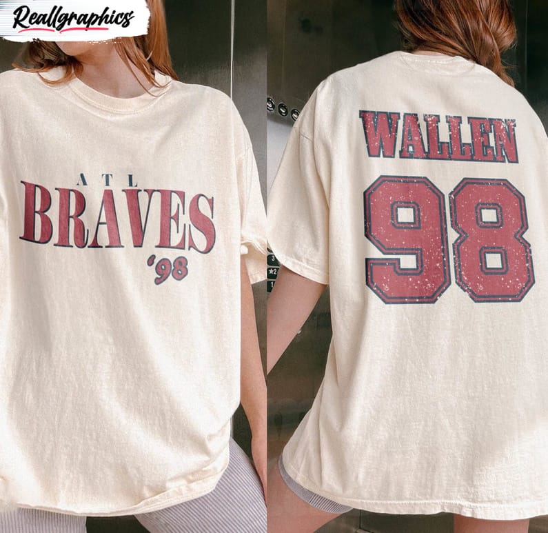 Vintage Wallen Braves98 Shirt, Comfort Colors Wallen Braves