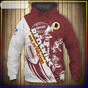 Merry Christmas Season 2023 Washington Redskins 3D Hoodie