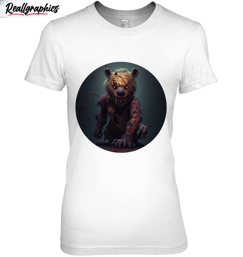 zombie pooh - the scary side of the honey lover essential shirt