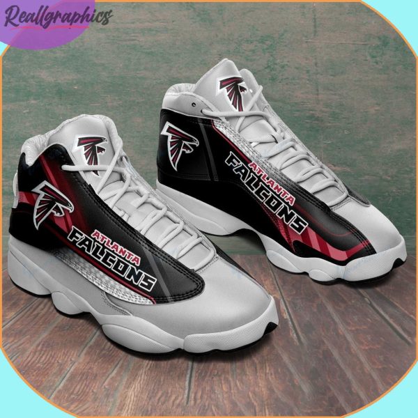atlanta falcons jordan 13 sneaker, falcons custom shoes for fans