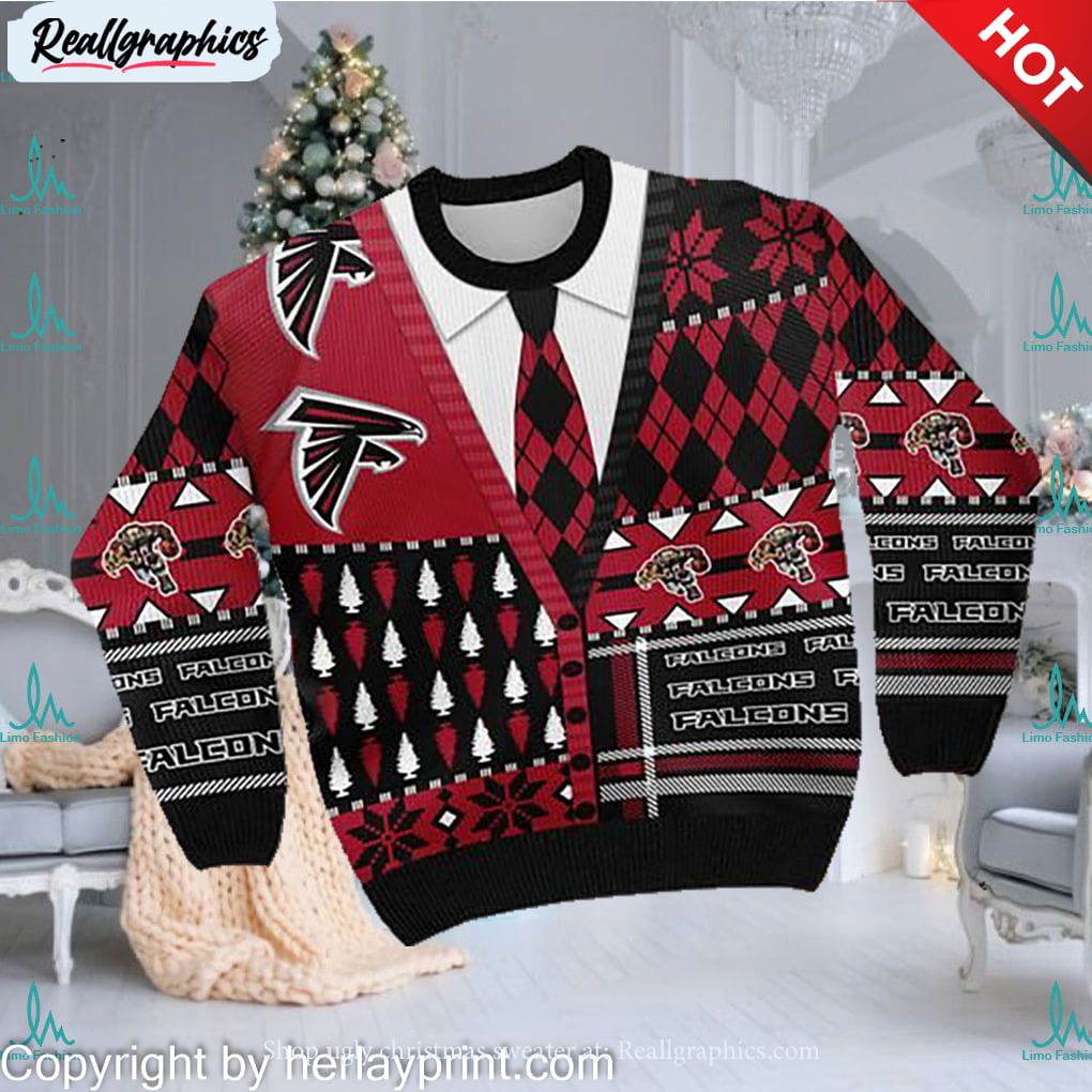 Costume Agent Atlanta Falcons Ugly Sweater (Sweater Size: Small)