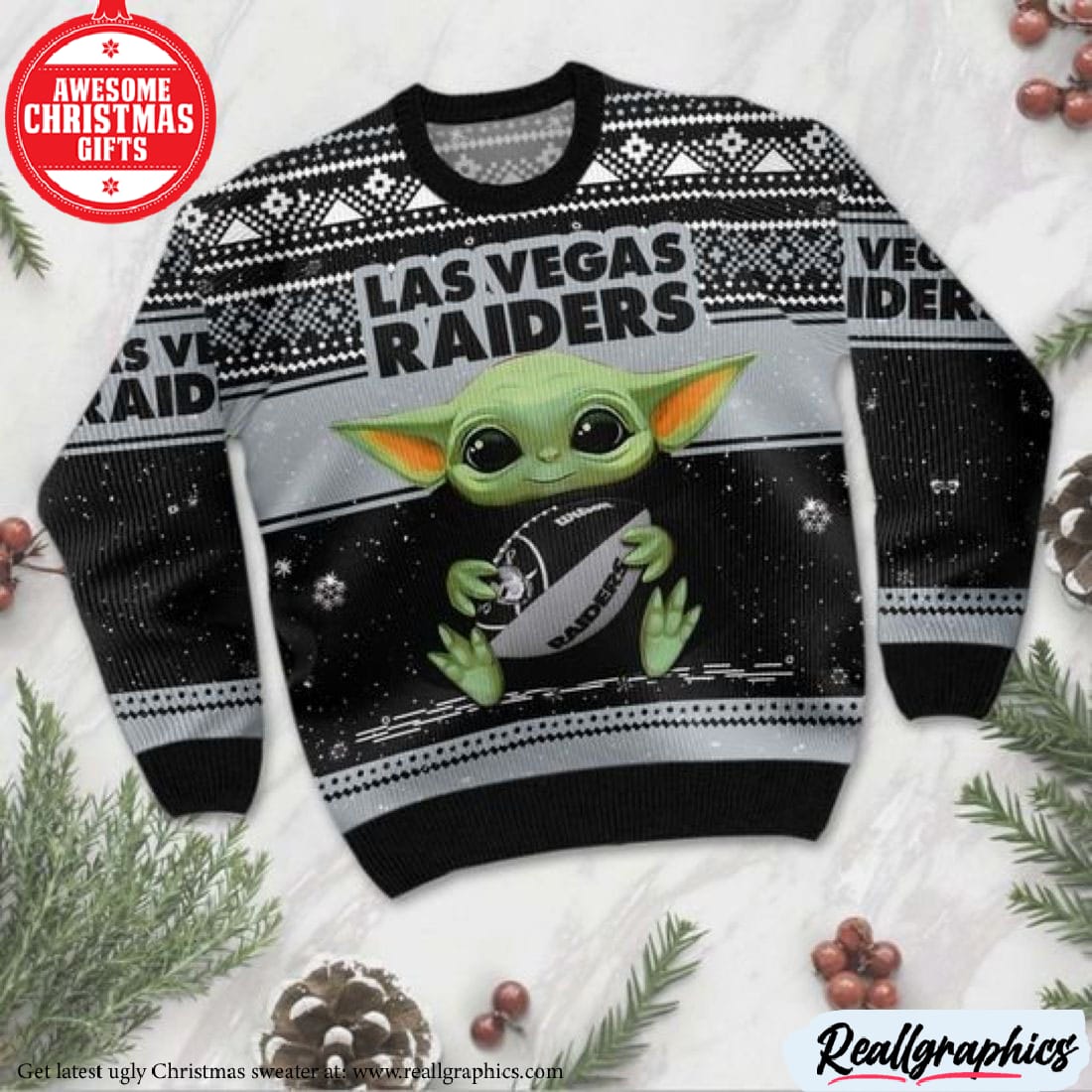 Raiders Ugly Sweater 