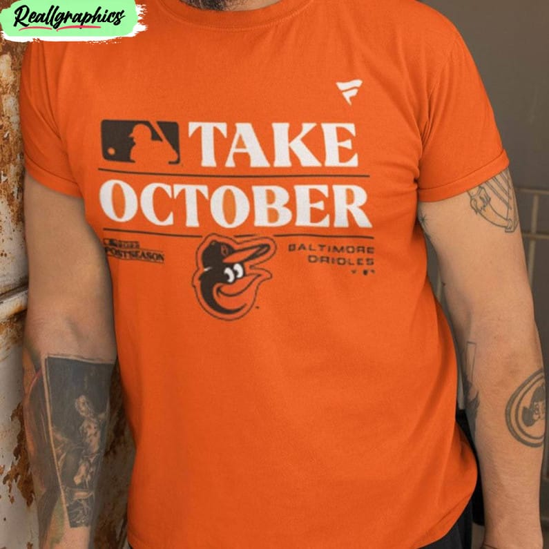 baltimore orioles take october orioles shirt, trendy baseball crewneck unisex hoodie