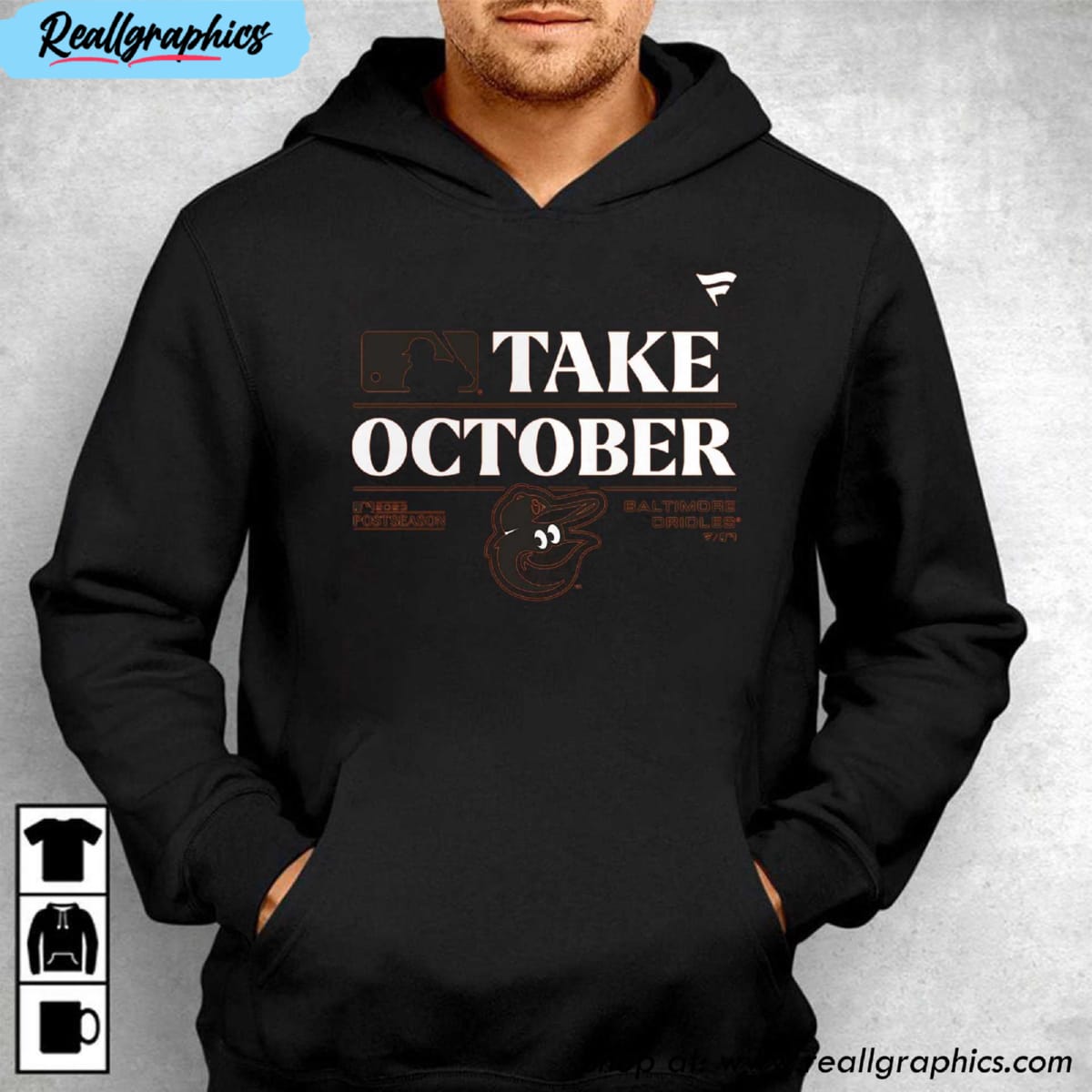 Baltimore Orioles Take October Playoffs Postseason 2023 Unisex T-shirt,  Hoodie, Sweatshirt - Reallgraphics