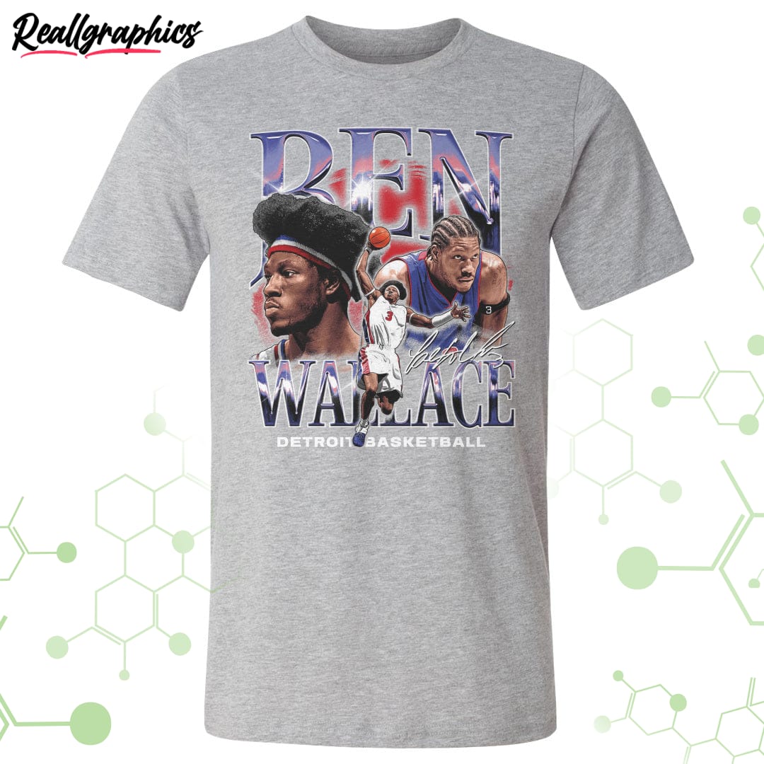 ben wallace detroit vintage unisex t-shirt, hoodie, sweatshirt